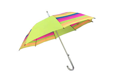 Diseño único del hueso del surco del paraguas de aluminio robusto fuerte de la durabilidad