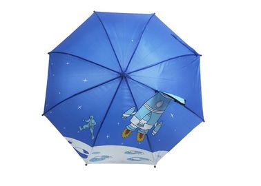 Zoon azul ligero embroma el manual compacto del paraguas abre el eje del metal de 8m m