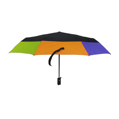 Doblez único del paraguas 3 de las señoras de la pongis de la protección solar del diseño del bolso
