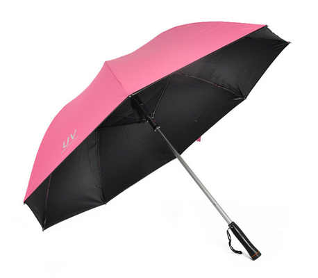 fan del paraguas de la ráfaga del verano de la pongis 190T con la manija plástica